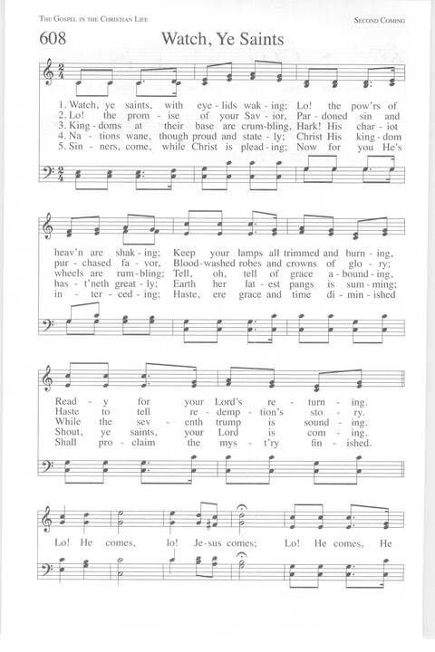 One Lord, One Faith, One Baptism: an African American ecumenical hymnal page 975