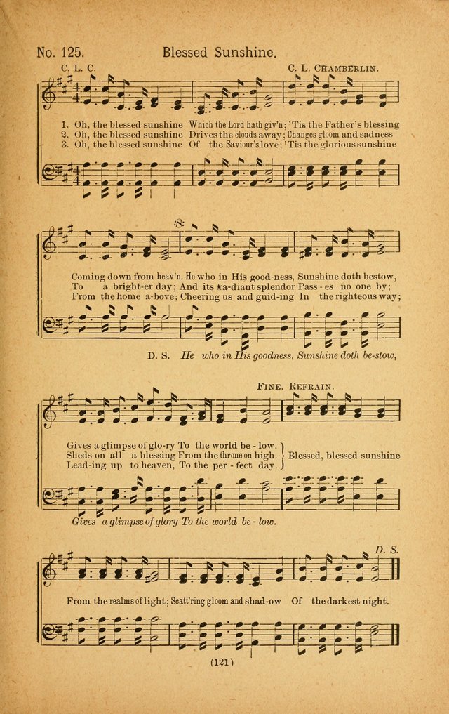 Onward and Upward No. 2: a collection of gospel songs and hymns for Sunday-schools, Endeavor societies, Epworth leagues, devotional meetings, chapel exercises, revivals, etc. page 11