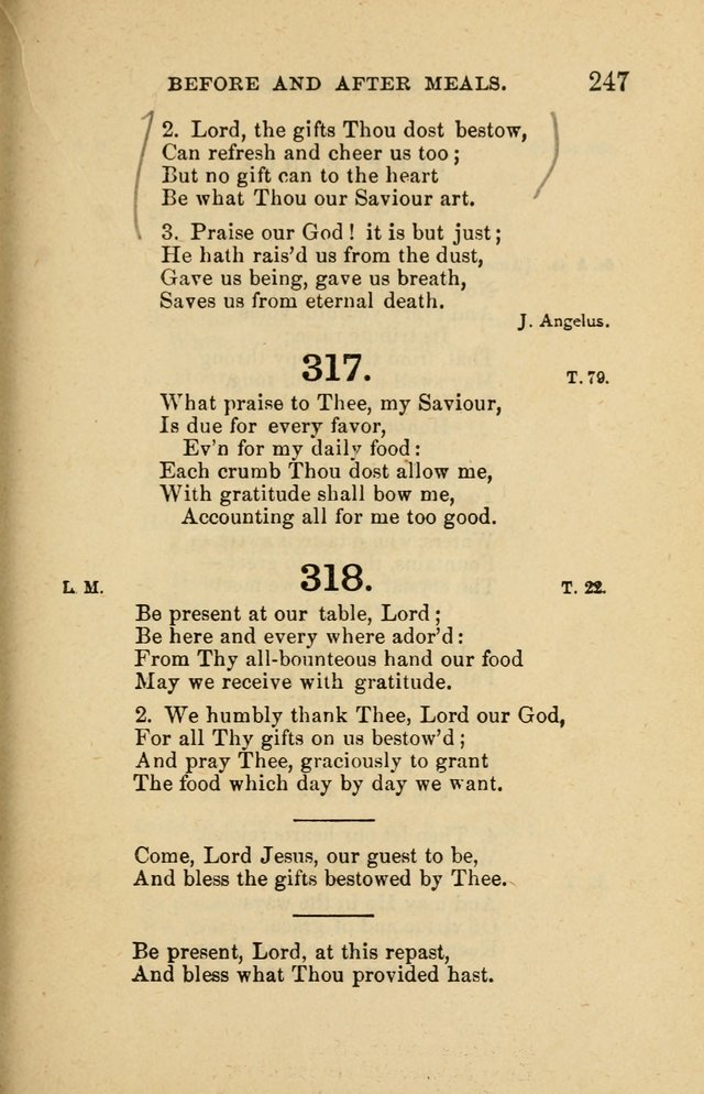 Offices of Worship and Hymns: principally for use in schools. with an appendix of tunes (2nd and rev. ed.) page 247