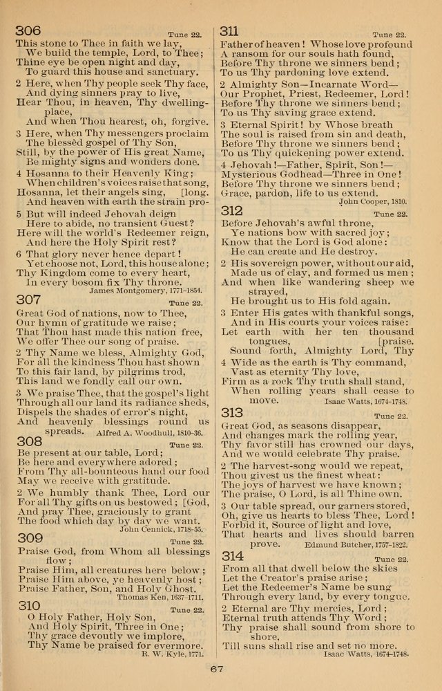 Offices of Worship and Hymns: with tunes, 3rd ed., revised and enlarged page 138