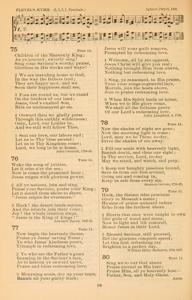 Offices of Worship and Hymns: with tunes, 3rd ed., revised and enlarged page 89