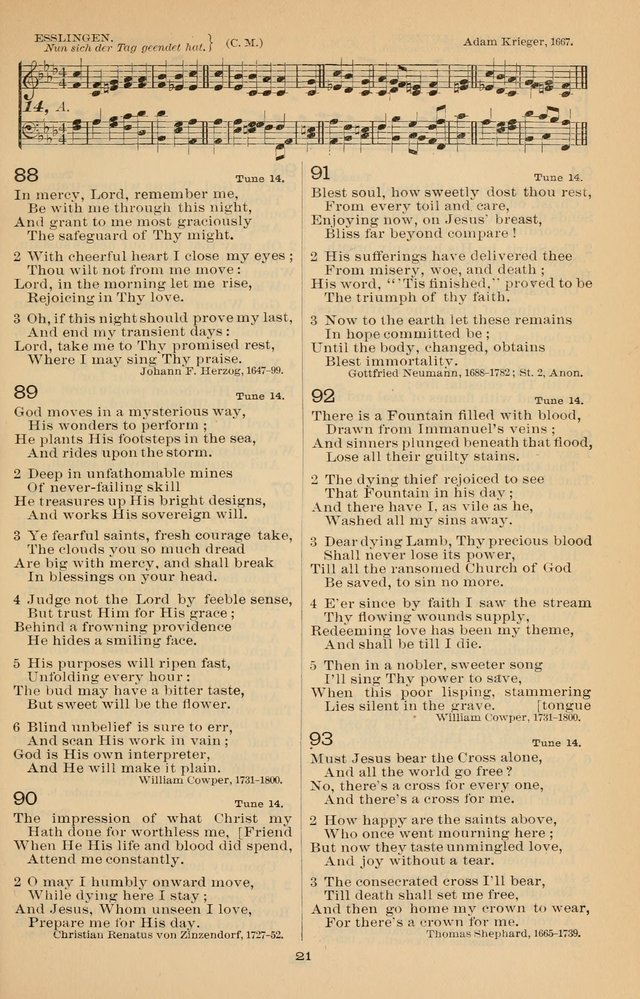 Offices of Worship and Hymns: with tunes, 3rd ed., revised and enlarged page 92