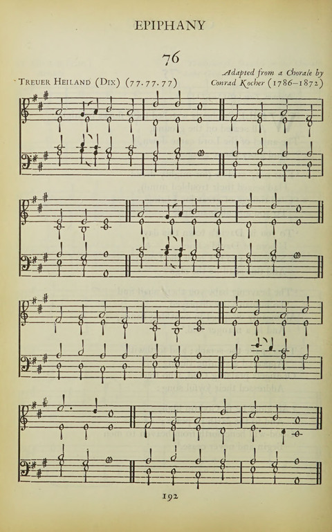 The Oxford Hymn Book page 191
