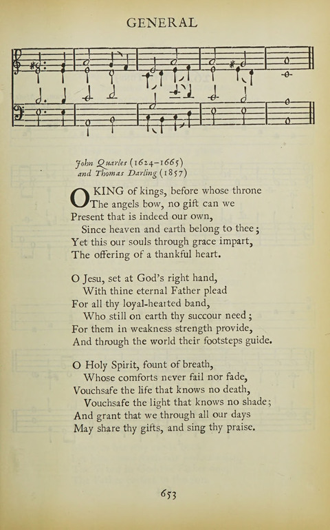 The Oxford Hymn Book page 652