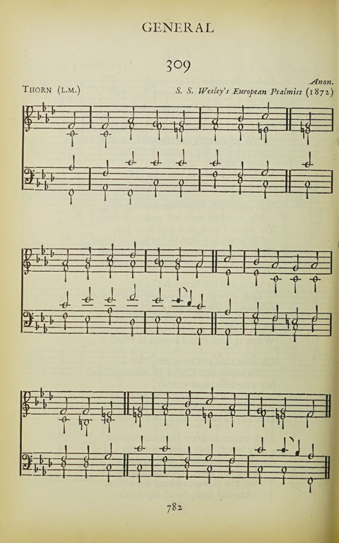 The Oxford Hymn Book page 781