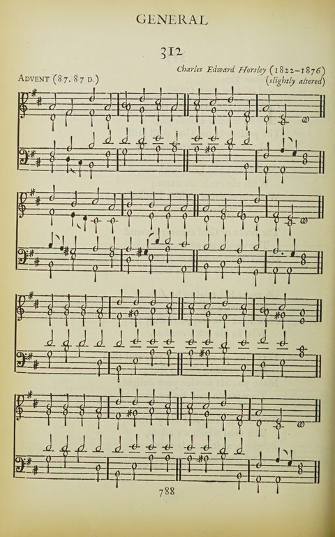 The Oxford Hymn Book page 787