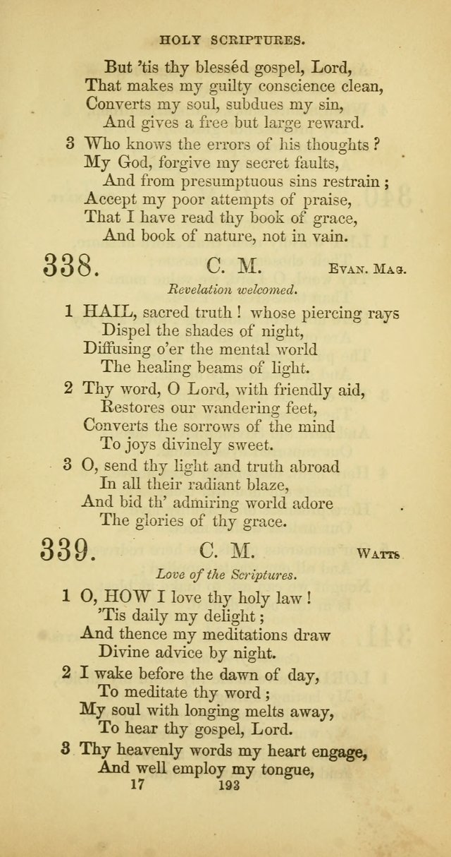 The Psalmody: a collection of hymns for public and social worship page 260
