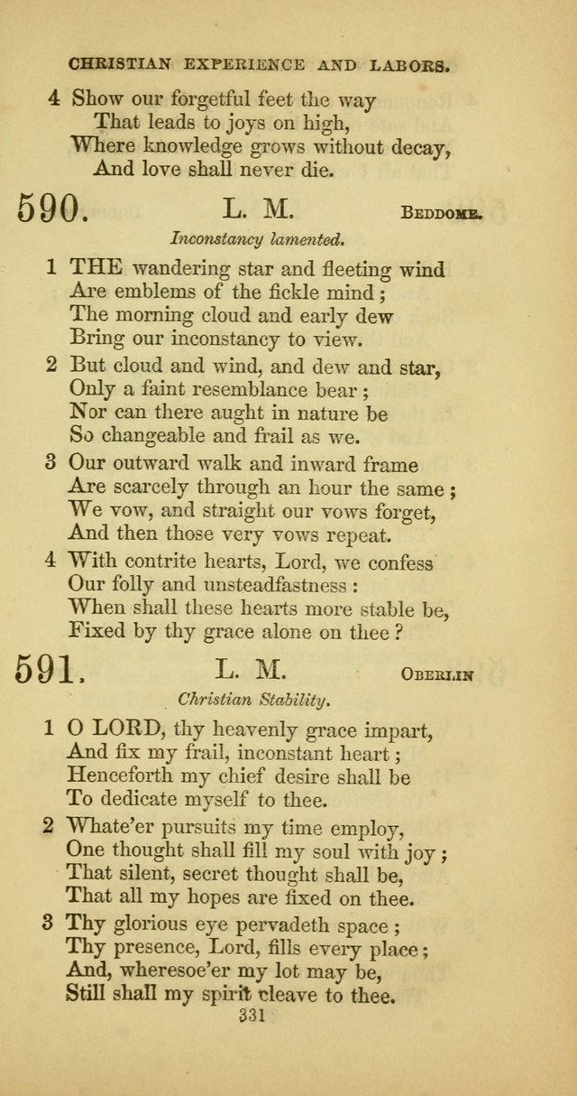 The Psalmody: a collection of hymns for public and social worship page 398