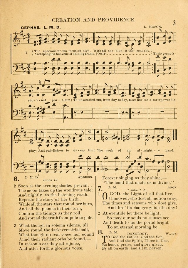 The Primitive Baptist Hymnal: a choice collection of hymns and tunes of early and late composition page 3