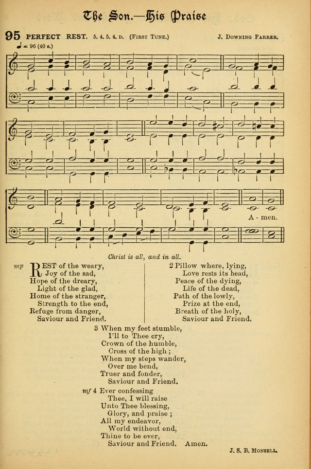 The Presbyterian Book of Praise: approved and commended by the General Assembly of the Presbyterian Church in Canada; With tunes; Part I. Selections from the Psalter. Part II. The Hymnal, rev, and en. page 217