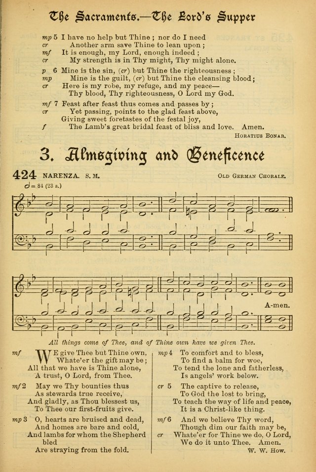 The Presbyterian Book of Praise: approved and commended by the General Assembly of the Presbyterian Church in Canada; With tunes; Part I. Selections from the Psalter. Part II. The Hymnal, rev, and en. page 587