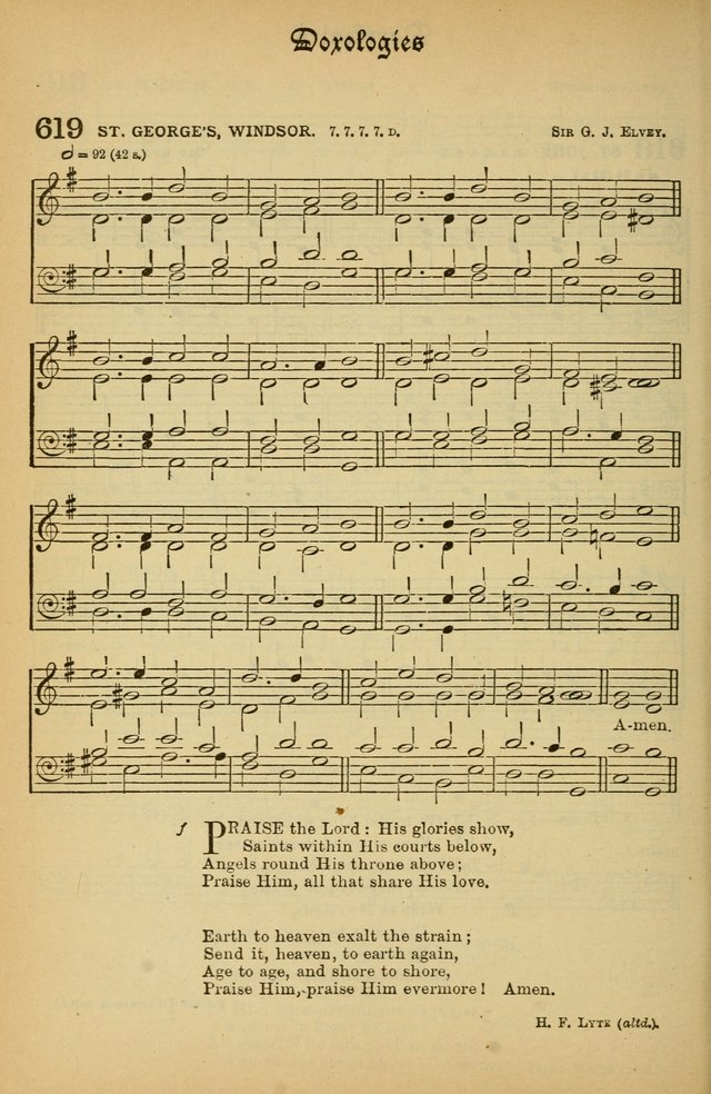 The Presbyterian Book of Praise: approved and commended by the General Assembly of the Presbyterian Church in Canada; With tunes; Part I. Selections from the Psalter. Part II. The Hymnal, rev, and en. page 812