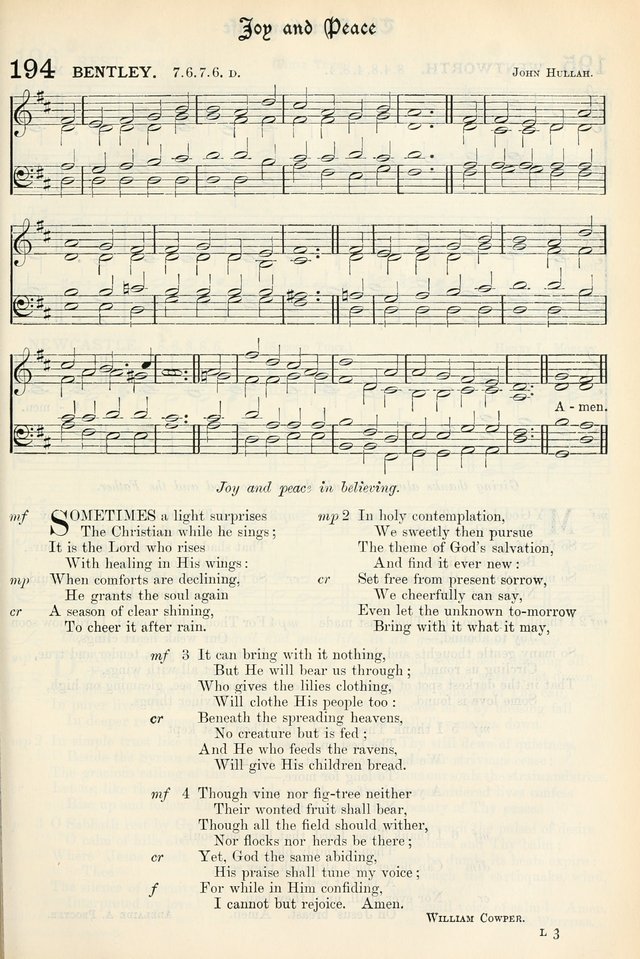 The Presbyterian Book of Praise: approved and commended by the General Assembly of the Presbyterian Church in Canada, with Tunes page 301