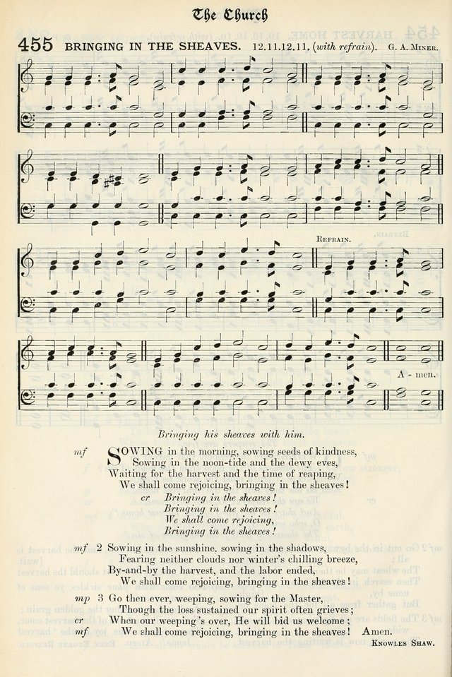 The Presbyterian Book of Praise: approved and commended by the General Assembly of the Presbyterian Church in Canada, with Tunes page 548