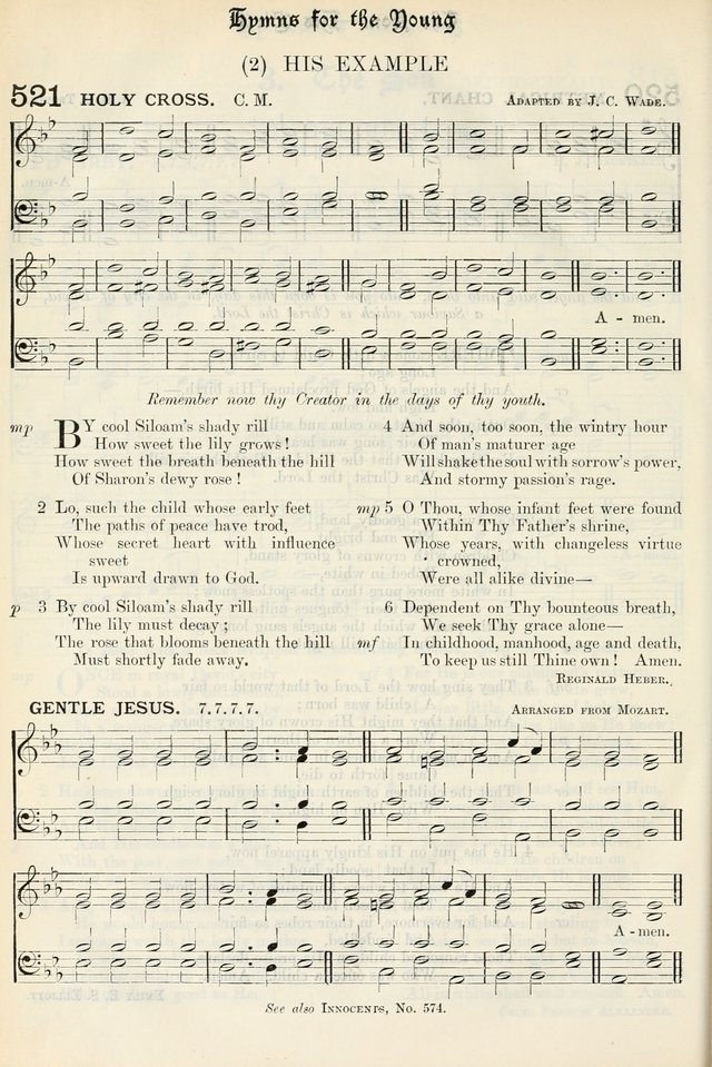 The Presbyterian Book of Praise: approved and commended by the General Assembly of the Presbyterian Church in Canada, with Tunes page 614