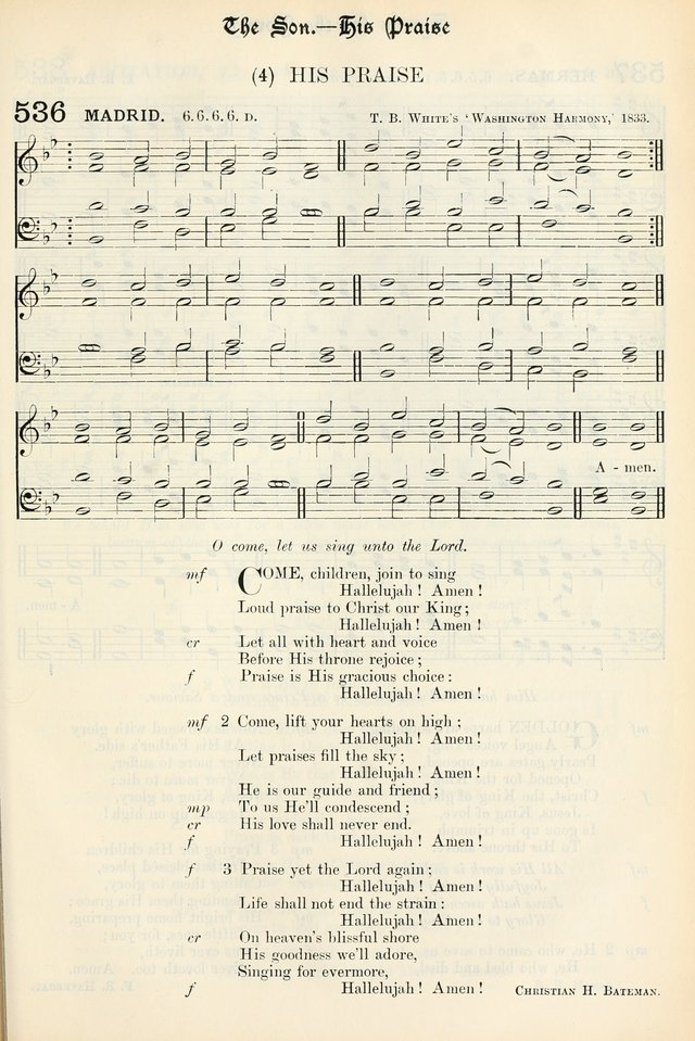 The Presbyterian Book of Praise: approved and commended by the General Assembly of the Presbyterian Church in Canada, with Tunes page 625