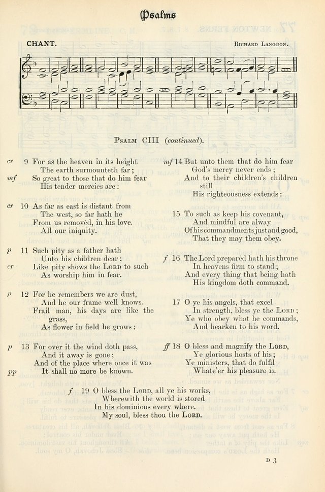 The Presbyterian Book of Praise: approved and commended by the General Assembly of the Presbyterian Church in Canada, with Tunes page 73