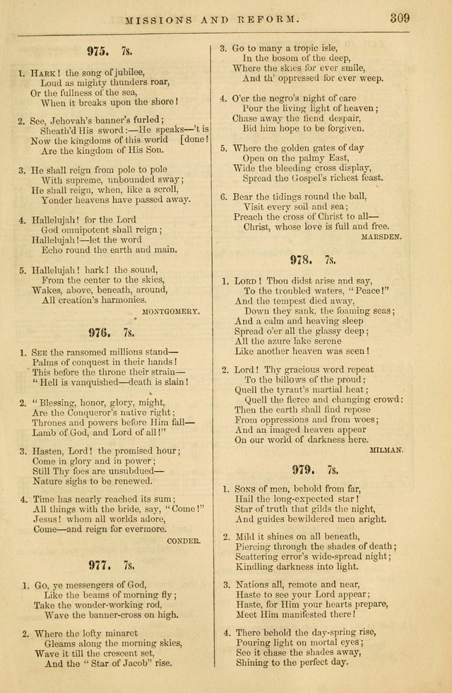 Plymouth Collection of Hymns and Tunes; for the use of Christian Congregations page 328