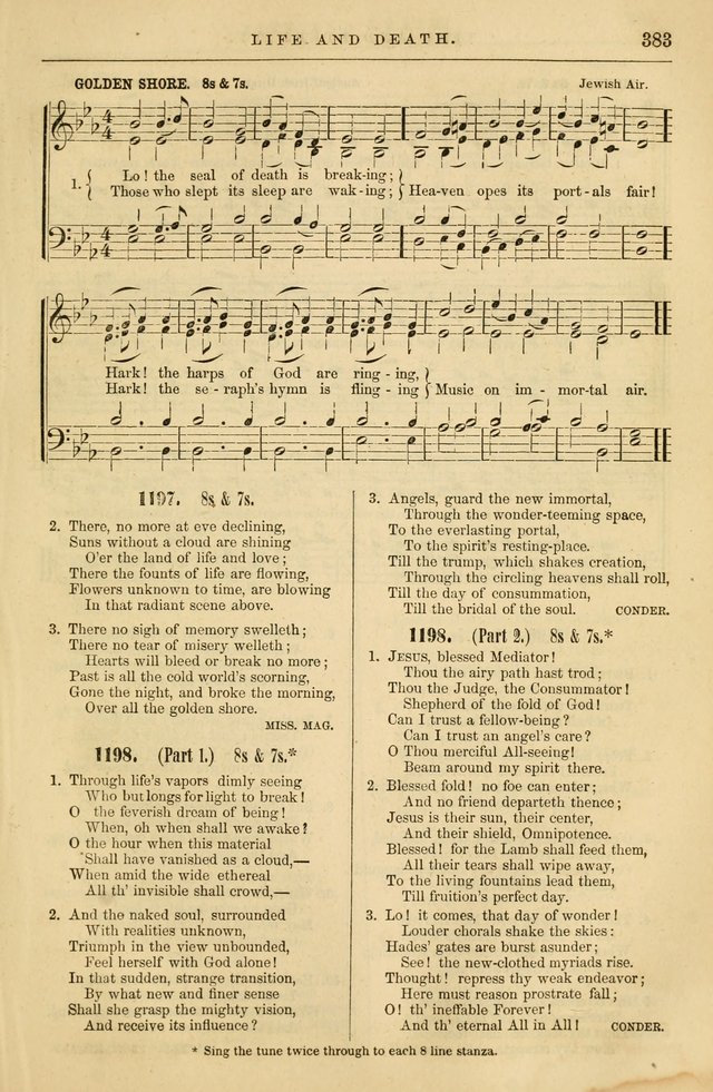 Plymouth Collection of Hymns and Tunes; for the use of Christian Congregations page 402
