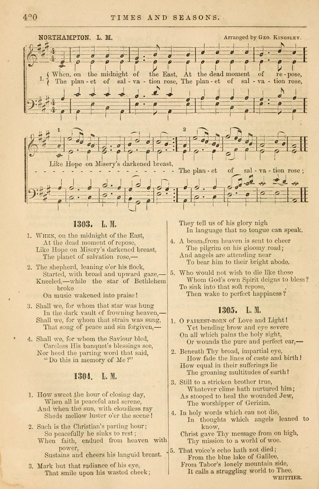 Plymouth Collection of Hymns and Tunes; for the use of Christian Congregations page 439