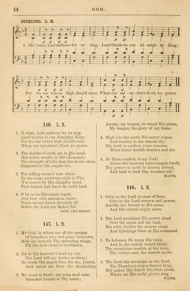 Plymouth Collection of Hymns and Tunes; for the use of Christian Congregations page 63