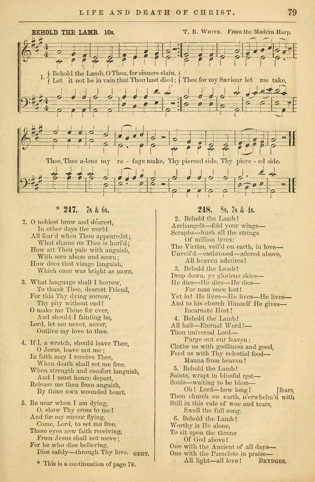 Plymouth Collection of Hymns and Tunes; for the use of Christian Congregations page 98