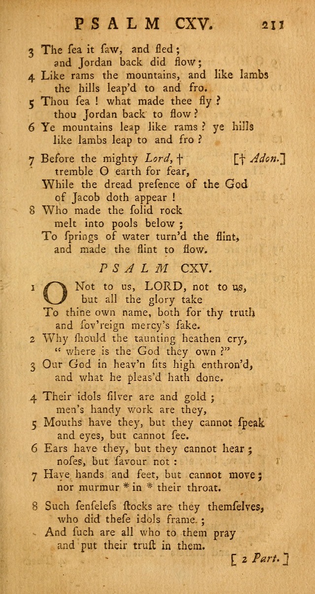 The Psalms Hymns and Spiritual Songs of the Old and New Testament, faithfully translated into English Metre: being the New-England Psalm-Book, revised and improved... (2nd ed.) page 211