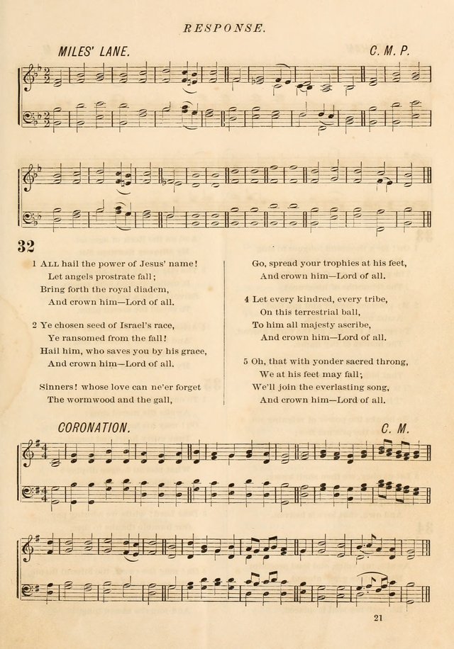 The Presbyterian Hymnal page 21