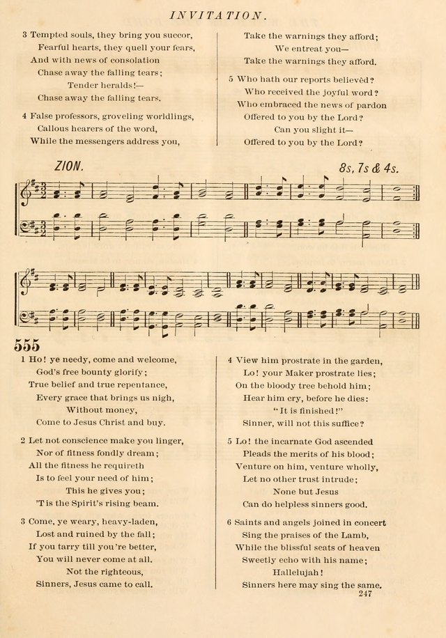 The Presbyterian Hymnal page 247