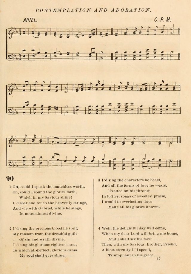 The Presbyterian Hymnal page 45