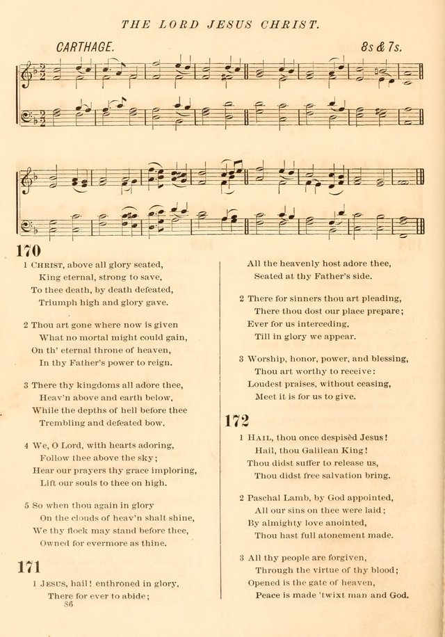 The Presbyterian Hymnal page 86
