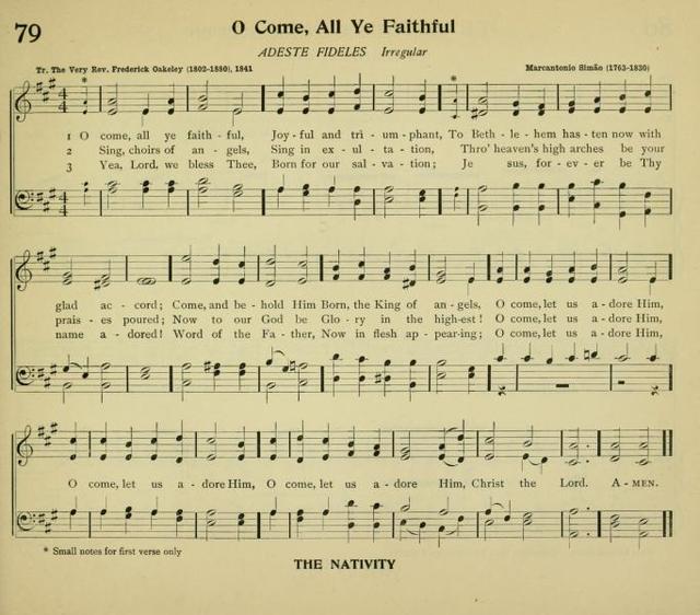 The Packer Hymnal page 99
