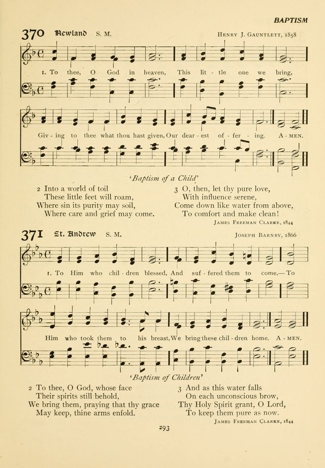 The Pilgrim Hymnal page 293