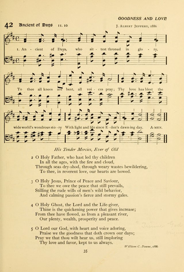 The Pilgrim Hymnal page 35