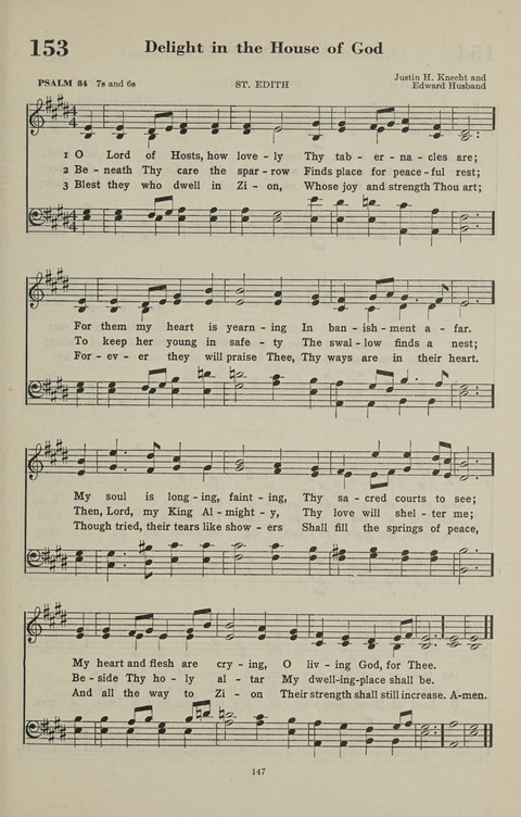 The Psalter Hymnal: The Psalms and Selected Hymns page 147