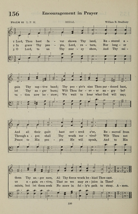 The Psalter Hymnal: The Psalms and Selected Hymns page 150