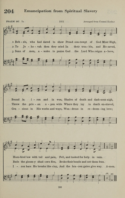 The Psalter Hymnal: The Psalms and Selected Hymns page 195