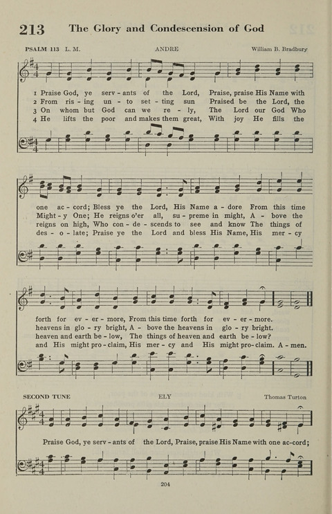 The Psalter Hymnal: The Psalms and Selected Hymns page 204