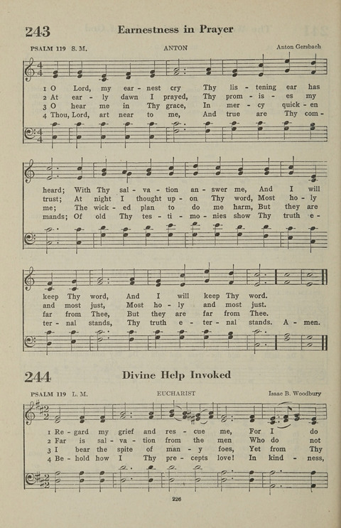 The Psalter Hymnal: The Psalms and Selected Hymns page 226