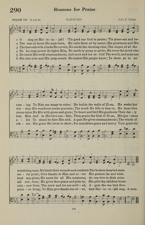 The Psalter Hymnal: The Psalms and Selected Hymns page 266