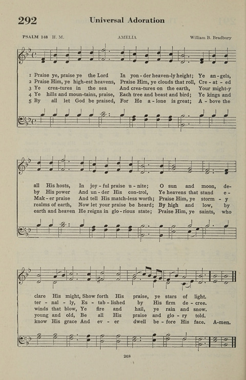 The Psalter Hymnal: The Psalms and Selected Hymns page 268