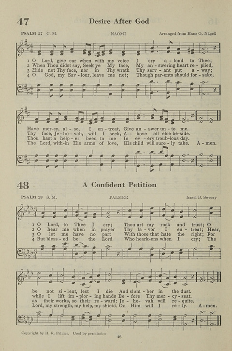 The Psalter Hymnal: The Psalms and Selected Hymns page 46