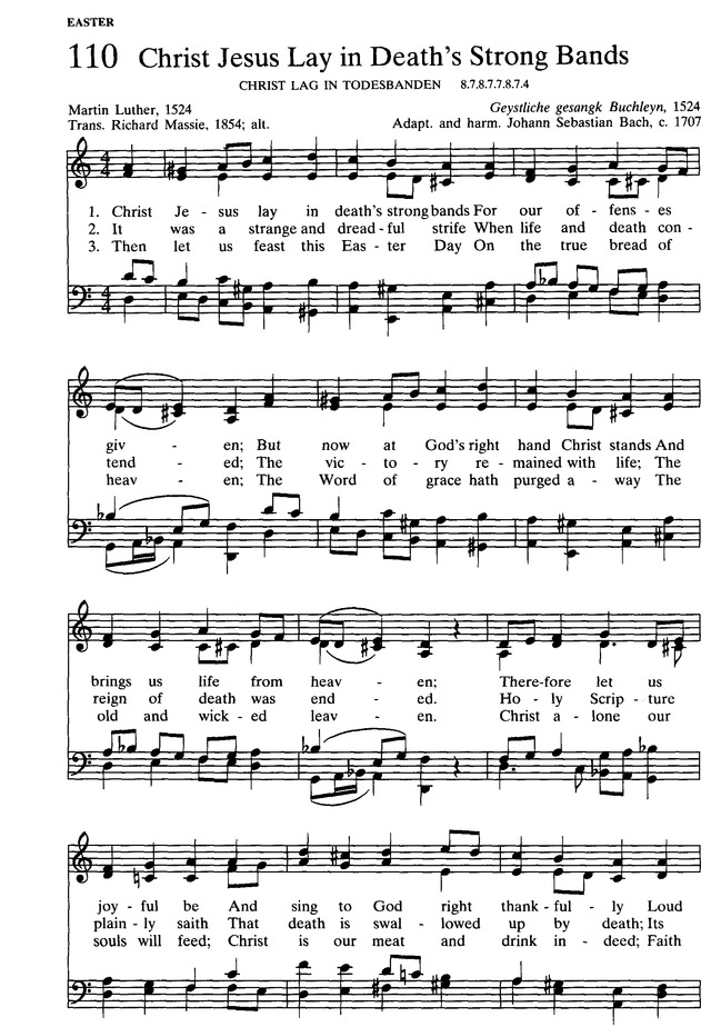 The Presbyterian Hymnal: hymns, psalms, and spiritual songs page 124