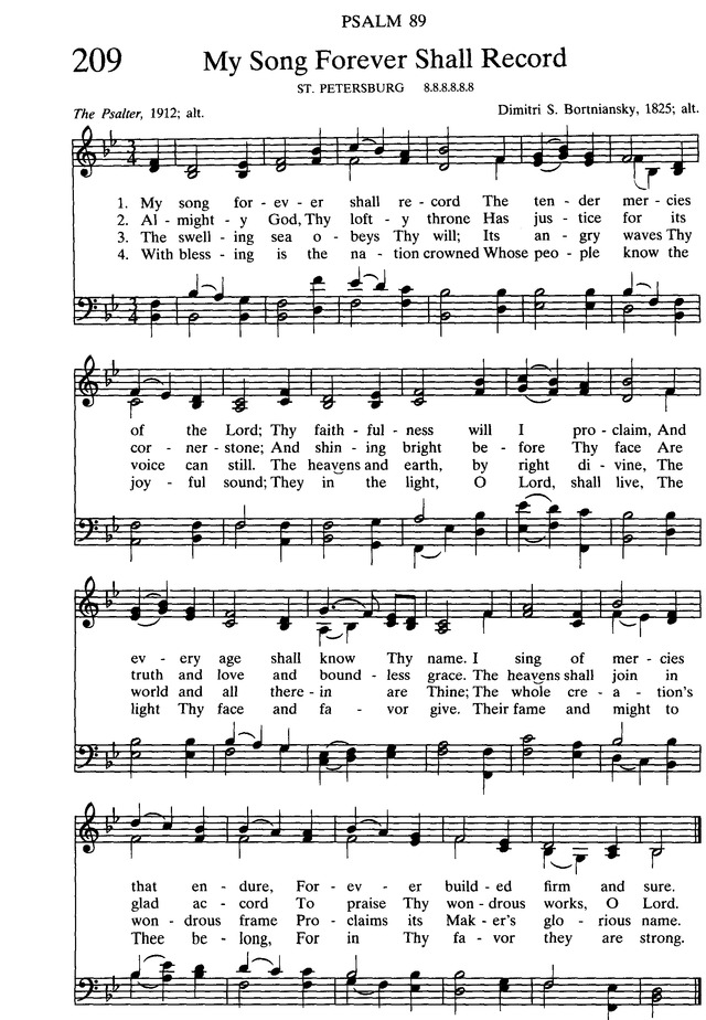 The Presbyterian Hymnal: hymns, psalms, and spiritual songs page 232