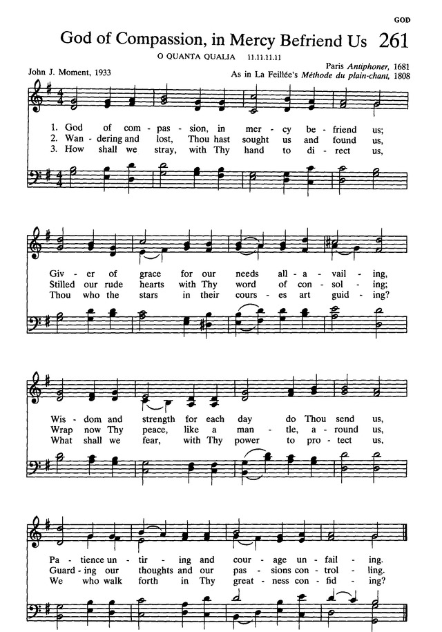 The Presbyterian Hymnal: hymns, psalms, and spiritual songs page 289