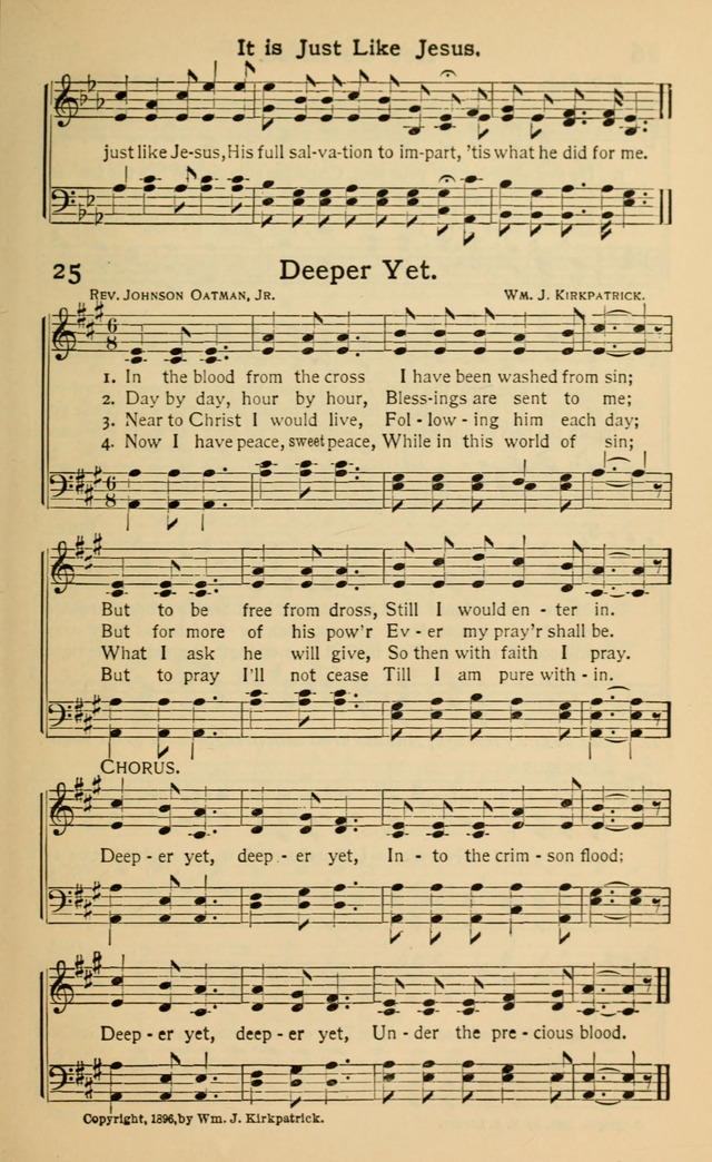 Pentecostal Hymns No. 3: A winnowed collection for evangelical services, young people