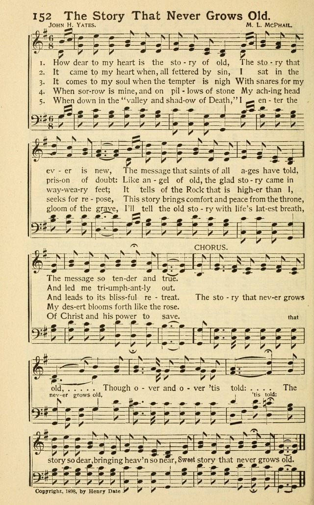 Pentecostal Hymns Nos. 3 and 4 Combined page 152