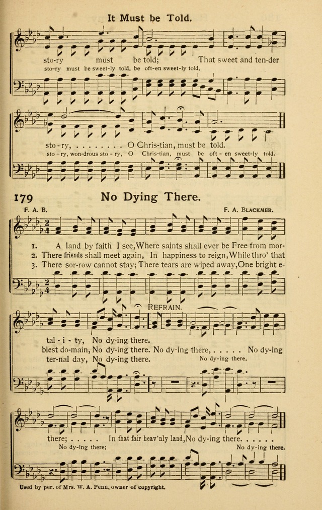 Pentecostal Hymns Nos. 3 and 4 Combined page 179