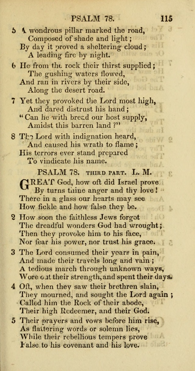 Psalms and Hymns Adapted to Public Worship, and Approved by the General Assembly of the Presbyterian Church in the United States of America page 117
