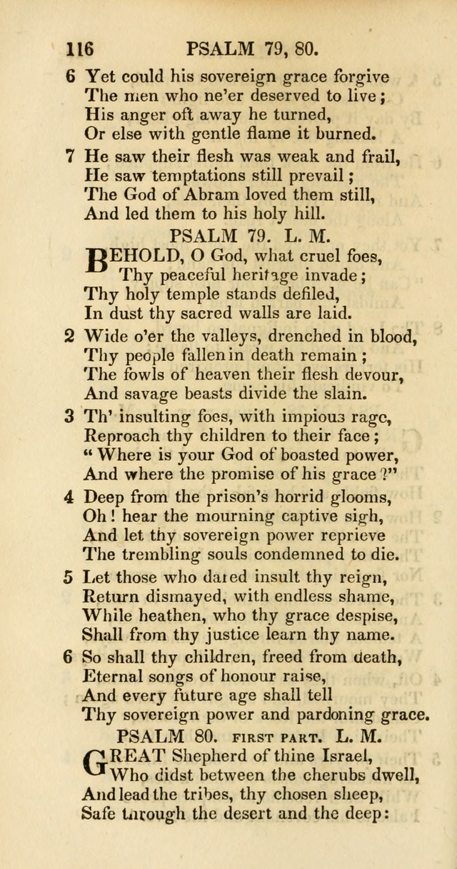 Psalms and Hymns Adapted to Public Worship, and Approved by the General Assembly of the Presbyterian Church in the United States of America page 118